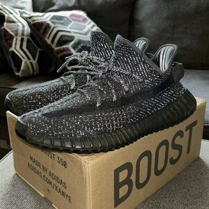 350 yeezy boost: Black Reflective